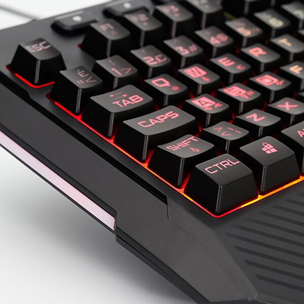 Rush Bomber RK811 Mekanik Hisli Işıklı Gaming Oyuncu Klavye