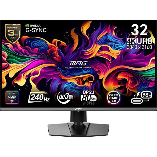 MSI MPG 322URX QD-OLED 31.5