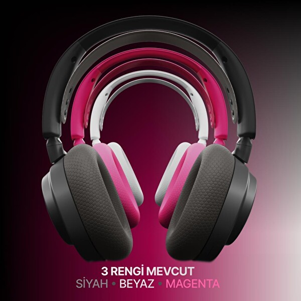 Steelseries Arctis Nova 7P Gen2 Kablosuz Magenta Gaming Kulaklık