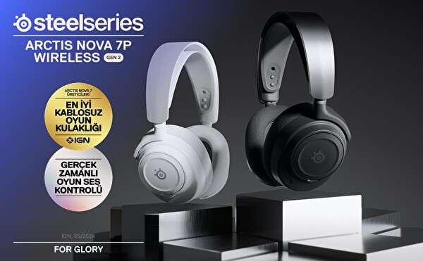 Steelseries Arctis Nova 7P Gen2 Kablosuz Magenta Gaming Kulaklık