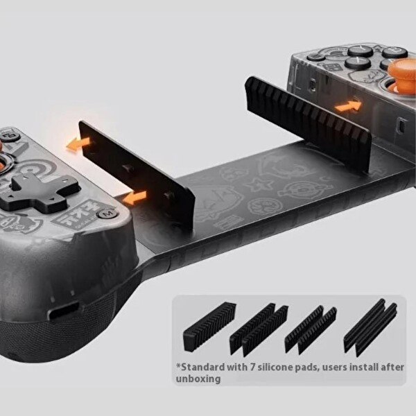 GameSir X5s Zenless Zone Zero ZZZ Nintendo Switch 2 IOS Android Siyah Wireless Mobile Game Controller