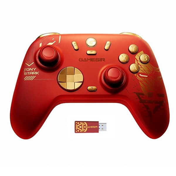 Gamesir Nova 2 Lite Hall Effect 2.4g Iron Man Edition Nintendo Switch Windows PC Steam Deck Android IOS Wireless Controller