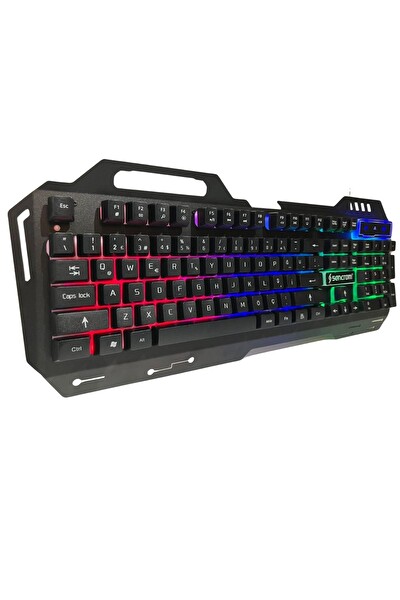Snrelk Sencrom RGB Gaming Klavye - Mouse - Kulaklık Full Oyuncu Klavye Set