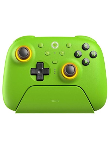 8bitdo Ultimate-2 Windows - Android Uyumlu Hall Effect 2.4 G Kablosuz Oyun Kolu Yeşil