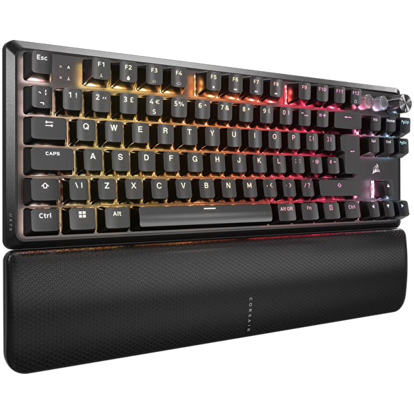 Corsair CH-911911G-TR K70 PRO TKL High-Performance Hall Effect Switch RGB Türkçe Siyah Gaming Klavye