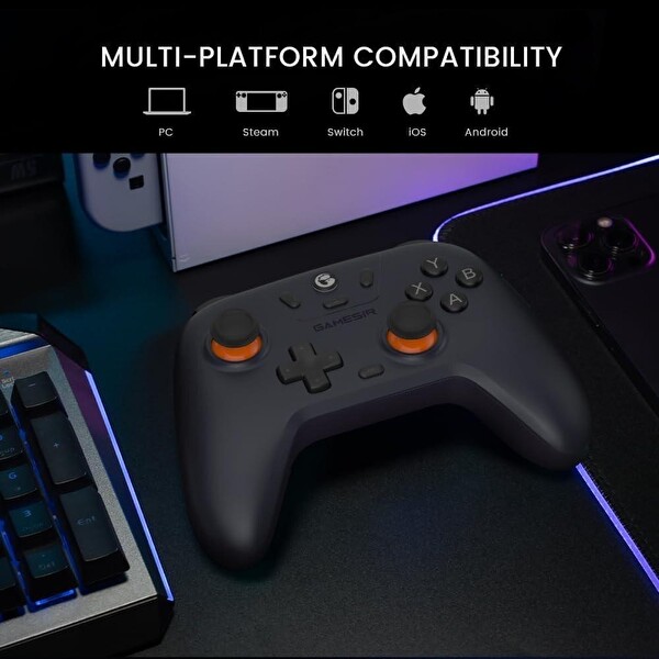 GameSir Nova Lite Hall Effect 2.4G Wireless Controller Koyu Mor