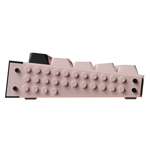 MelGeek MADE68 PRO+ Pink Light %65 TTC Purple Heart KOM Manyetik Switch 8K Hz Hall Effect Hotswap RGB İngilizce Gaming Klavye