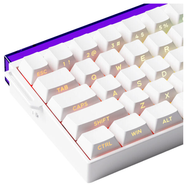 Akko Veekos Shine60 HE %60 Flash Manyetik Switch 8K Hz Hall Effect Hotswap RGB İngilizce Mekanik Gaming Klavye
