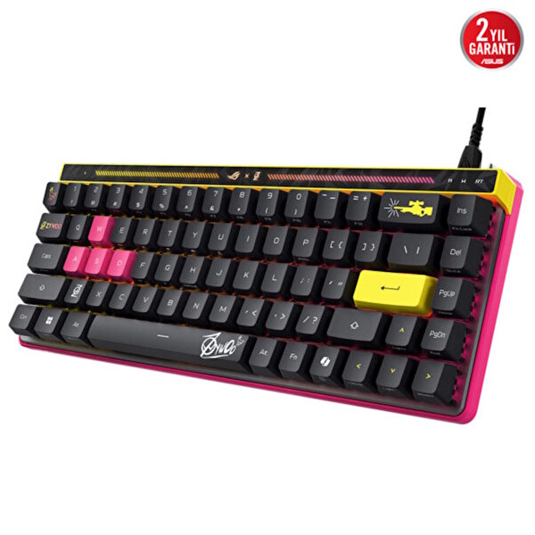 Asus ROG Falchion Ace HFX ZywOo Edition %65 ROG HFX Manyetik Switch 8K Hz Hall Effect RGB İng Mekanik Gaming Klavye