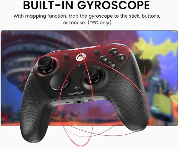 GameSir G7 Pro 3 Mod Kablolu TMR Sticks Hall Effect Analog Controller Xbox Series X|S, Xbox One, Android ve Windows Siyah