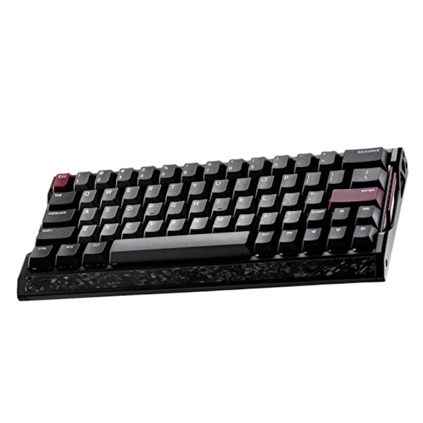 iQunix EV63 Dark Purple %60 Magnetic X Pro Manyetik Switch 8K Hz Hall Effect Hotswap RGB İngilizce Mekanik Gaming Klavye