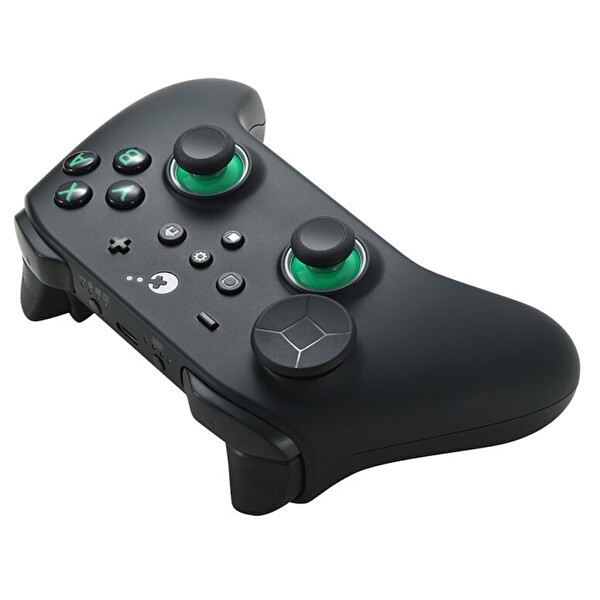 GuliKit TT Pro Black Green Hall Effect Destekli TMR Manyetik Joystick Kablosuz Gamepad (NS68)