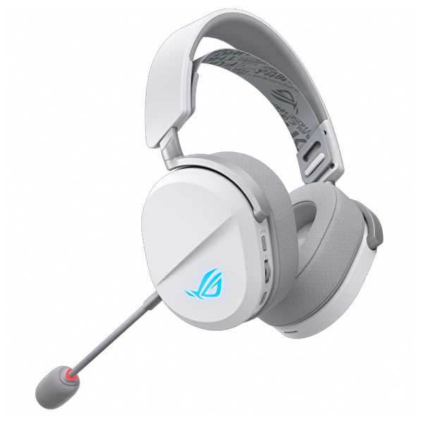 Asus Rog Pelta Aura Sync RGB PS5 Uyumlu Kablosuz Gaming Kulaklık Beyaz