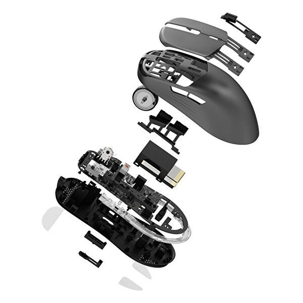 Thunderobot ML7 Grey RGB Kablosuz Gaming Mouse