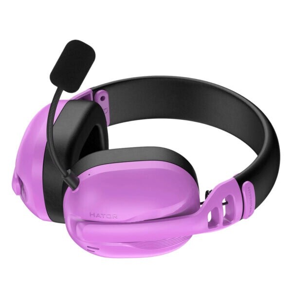 Hator ESH19 Hyperpunk 3 Wireless Cyber Hi-Res Kablosuz Gaming Kulaklık Menekşe