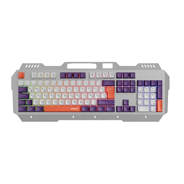 Polosmart PGM36 Kablolu RGB Aydınlatmalı Gaming Oyuncu Klavyesi Beyaz
