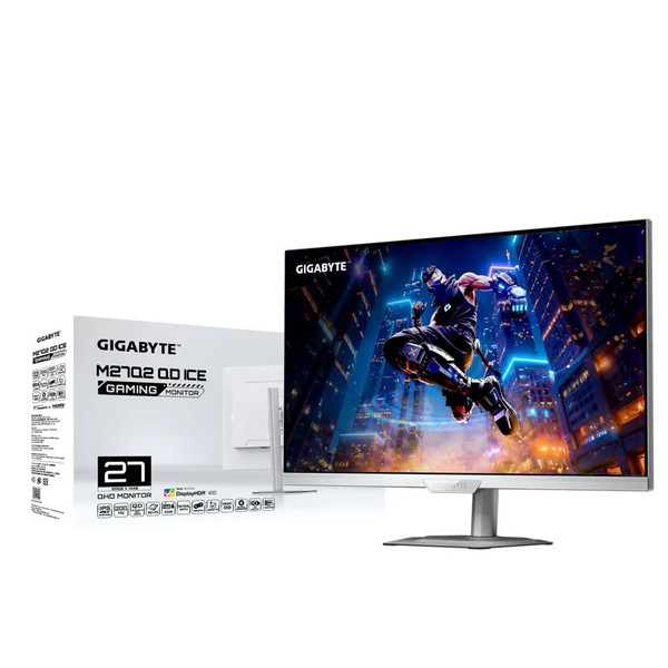 Gigabyte M27Q2 QD ICE 27 2560x1440 QHD 200Hz 1ms HDMI DP Type-C HDR 400 FreeSync Premium SS-IPS Gaming Monitor
