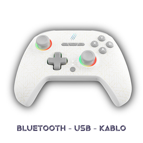 Claw’s Tactical Mortal 2.4 Ghz BT Çift Kablosuz Mod Silikon Switch Titreşimli 18 Tuşlu Gamepad
