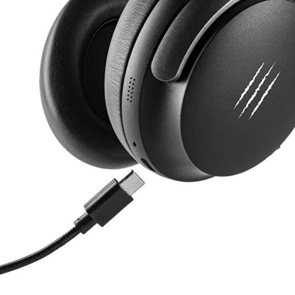 Claw’s Beatstrike ANC BT V5.4 Aktif ANC 50 Saat Pil Tak Çıkar Mikrofon Multimedya Kulaklık