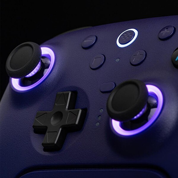 8bitdo Ultimate 2 Windows & Android Uyumlu Hall Effect 2.4G Mor Kablosuz Oyun Kolu