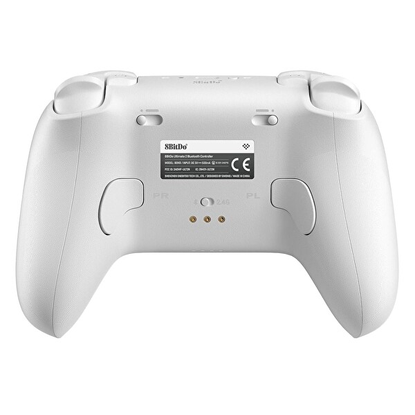 8bitdo Pro Controller Ultimate 2 Bluetooth Nintendo Switch 2 Ve Windows Uyumlu Şarj Dock Beyaz Oyun Kolu