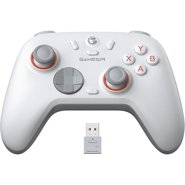 GameSir Nova 2 Lite Hall Effect 2.4G Nintendo Switch Windows PC Beyaz Oyun Konsolu