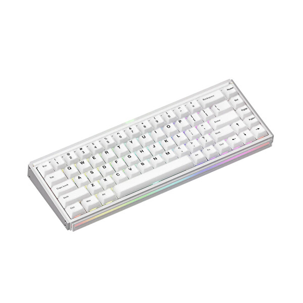 Akko Ray68 HE %65 AstroAim Magnetic Switch 8K Hz Hall Effect Hotswap ARGB Kablosuz İngilizce Manyetik Gaming Klavye