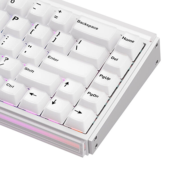 Akko Ray68 HE %65 AstroAim Magnetic Switch 8K Hz Hall Effect Hotswap ARGB Kablosuz İngilizce Manyetik Gaming Klavye