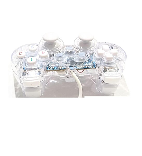 ZHL Tools Şeffaf Oyun Kolu Gamepad WN-1125