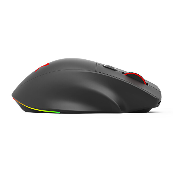 Redragon Büyük Tri Mod 2.4G Bluetooth Kablolu Şarj Edilebilir Kablosuz Oyun Mouse