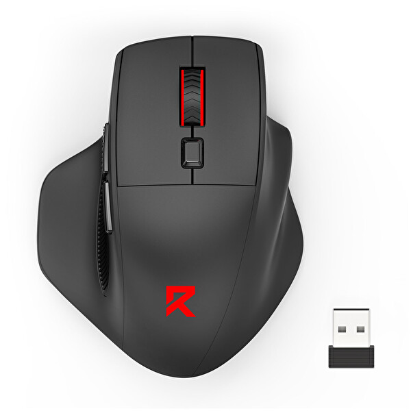 Redragon Büyük Tri Mod 2.4G Bluetooth Kablolu Şarj Edilebilir Kablosuz Oyun Mouse