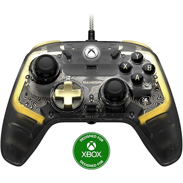 GameSir Kaleid Flux Hall Effect Controller Xbox Series X|S Xbox One ve Windows Kablolu Gamepad Siyah