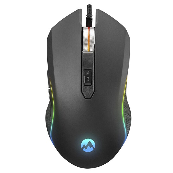 Everest SM-F09 Titanio USB 7200DPI Rgb Ledli Oyuncu Mouse