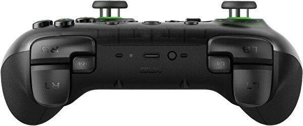 8Bitdo Ultimate 2C Kablosuz 2.4G Oyun Kolu PC Android Hall Effect Joystick Transparan Black