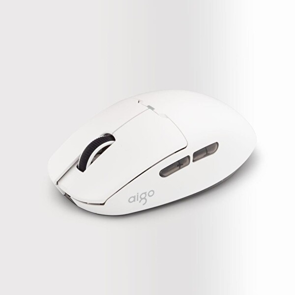 Aigo GM80 PRO 26000 DPI PAW3395 Kablosuz Beyaz Gaming Mouse