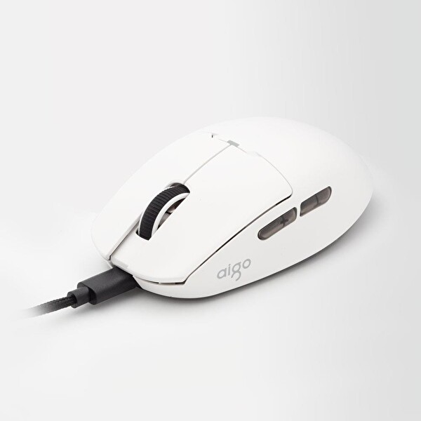 Aigo GM80 PRO 26000 DPI PAW3395 Kablosuz Beyaz Gaming Mouse