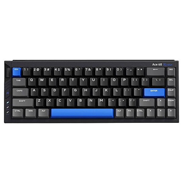 Mchose Ace 68 Turbo Esports Cyber Black %65 Mount Tai Magnetic Switch GT 16K Hz Hall Effect RGB Hotswap Gaming Klavye HW-ACE68TUR