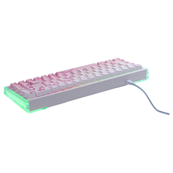 Dareu COOL68 Cherry Blossom %65 Ice Blade Manyetik Switch 8K Hz Hall Effect Hotswap RGB İngilizce Gaming Klavye