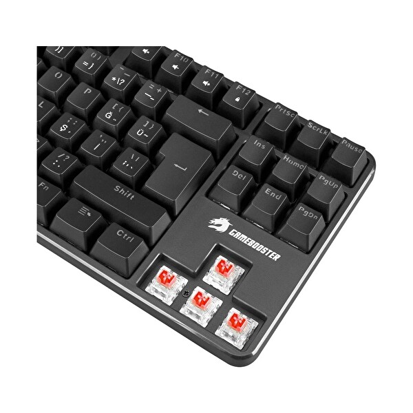 GameBooster GM06B PLUS TKL Red Switch RGB Mekanik Oyuncu Klavyesi