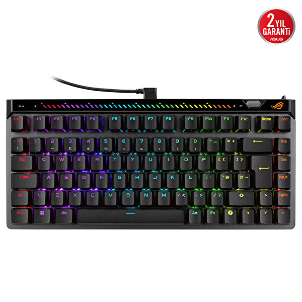 Asus ROG Falchion Ace 75 HE ROG HFX V2 Manyetik Switch 8K Hz Hotswap RGB Türkçe Oyuncu Klavyesi