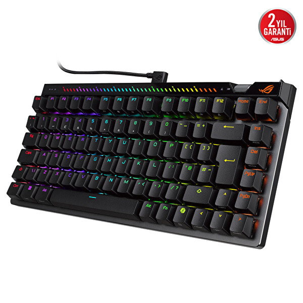 Asus ROG Falchion Ace 75 HE ROG HFX V2 Manyetik Switch 8K Hz Hotswap RGB Türkçe Oyuncu Klavyesi