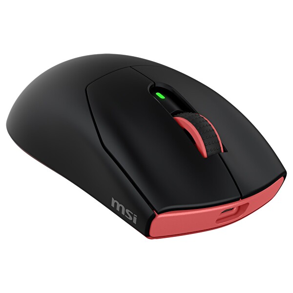 MSI Forge GM340 Siyah PixArt 3311 Sensör RGB Kablosuz Oyuncu Faresi