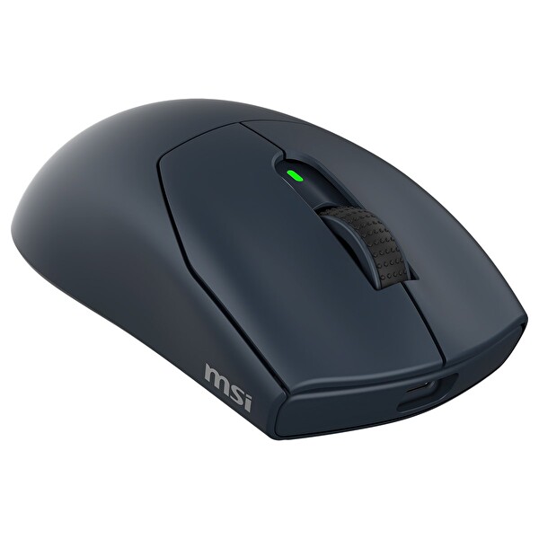 MSI Forge GM340 Lacivert PixArt 3311 Sensör RGB Kablosuz Oyuncu Faresi