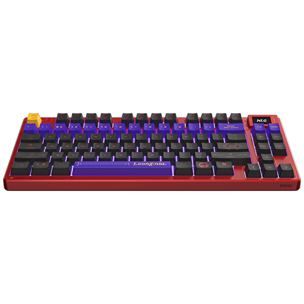 MSI Forge MLG Edition TKL RGB Mekanik Kablosuz Oyuncu Klavyesi