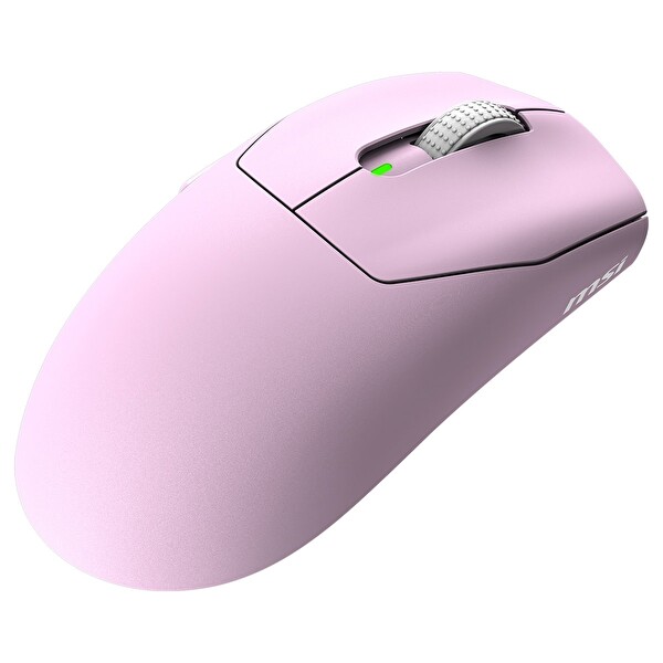 MSI Forge GM340 PixArt 3311 Sensör RGB Kablosuz Pembe Oyuncu Faresi