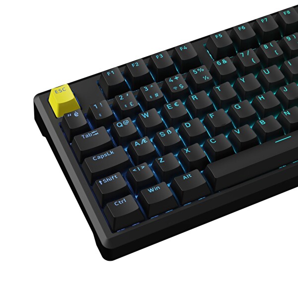Gameraider G2 Pro Keychron Super Switch 8K Hz Hotswap RGB Kablosuz Türkçe Mekanik Siyah Oyuncu Klavyesi
