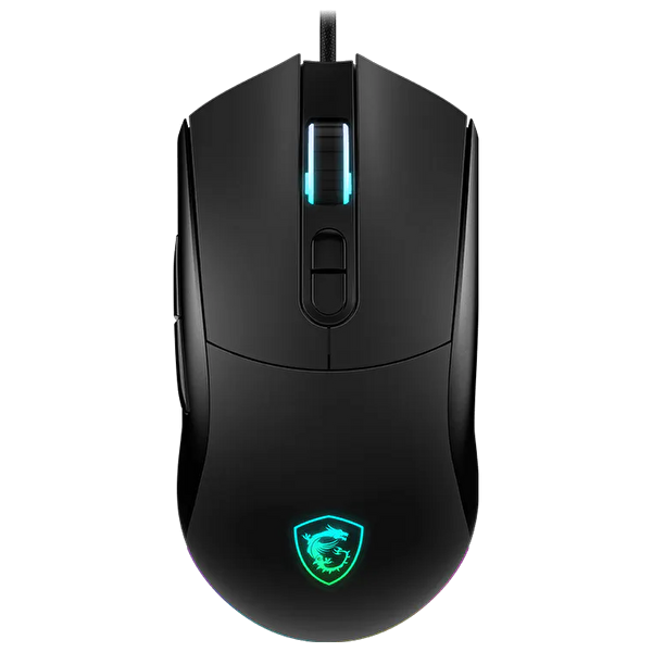 MSI FORGE GM320 12800 DPI 1000Hz RGB Kablolu Siyah Gaming Mouse