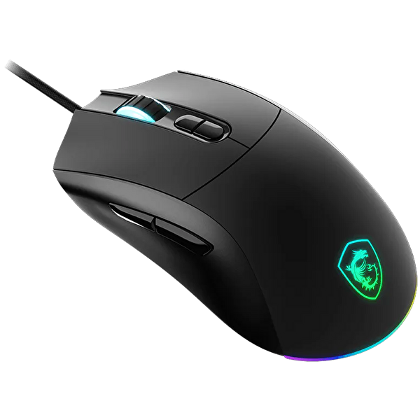 MSI FORGE GM320 12800 DPI 1000Hz RGB Kablolu Siyah Gaming Mouse