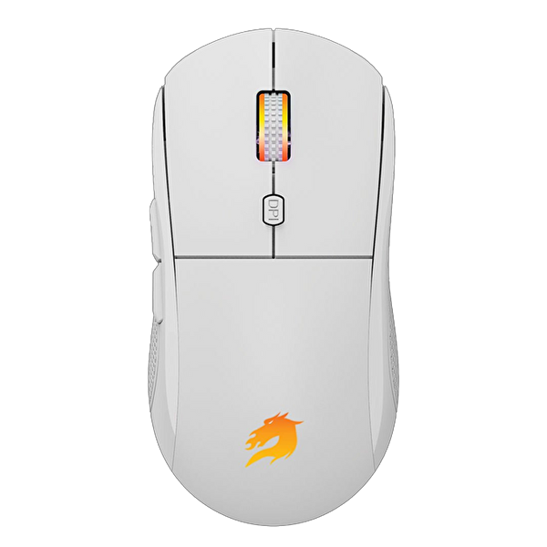GameBooster M11 Dire RGB 12.800 DPI Beyaz Kablolu Oyuncu Faresi