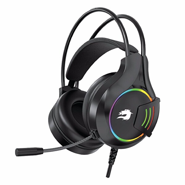 GameBooster H001 Vital Rainbow RGB Aydınlatmalı Oyuncu Kulaklığı Siyah